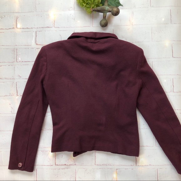 Mark Eisen Merino Wool Blazer - Picture 4 of 8